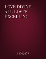 Love Divine, All Loves Excelling piano sheet music cover